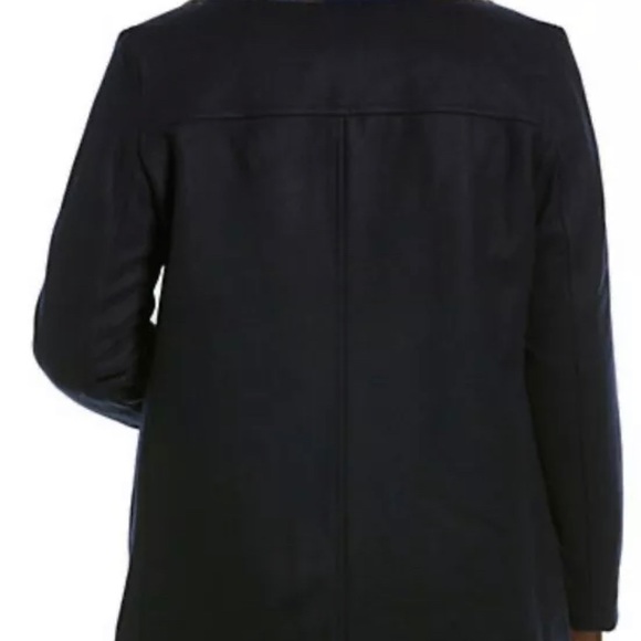 TOMMY HILFIGER MEN WOOL MELTON WALKING COAT SCARF - Picture 2 of 3